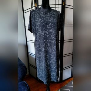 Madewell Women's Black Polka-dot Madewell Dress